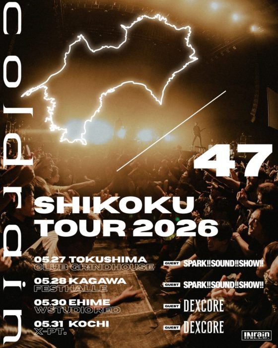 coldrain SHIKOKU / 47 TOUR 2026